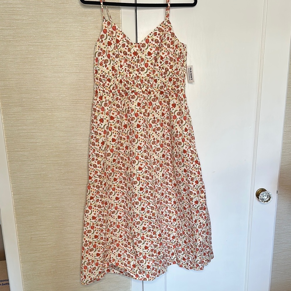 Old Navy Floral Spaghetti Strap Dress
